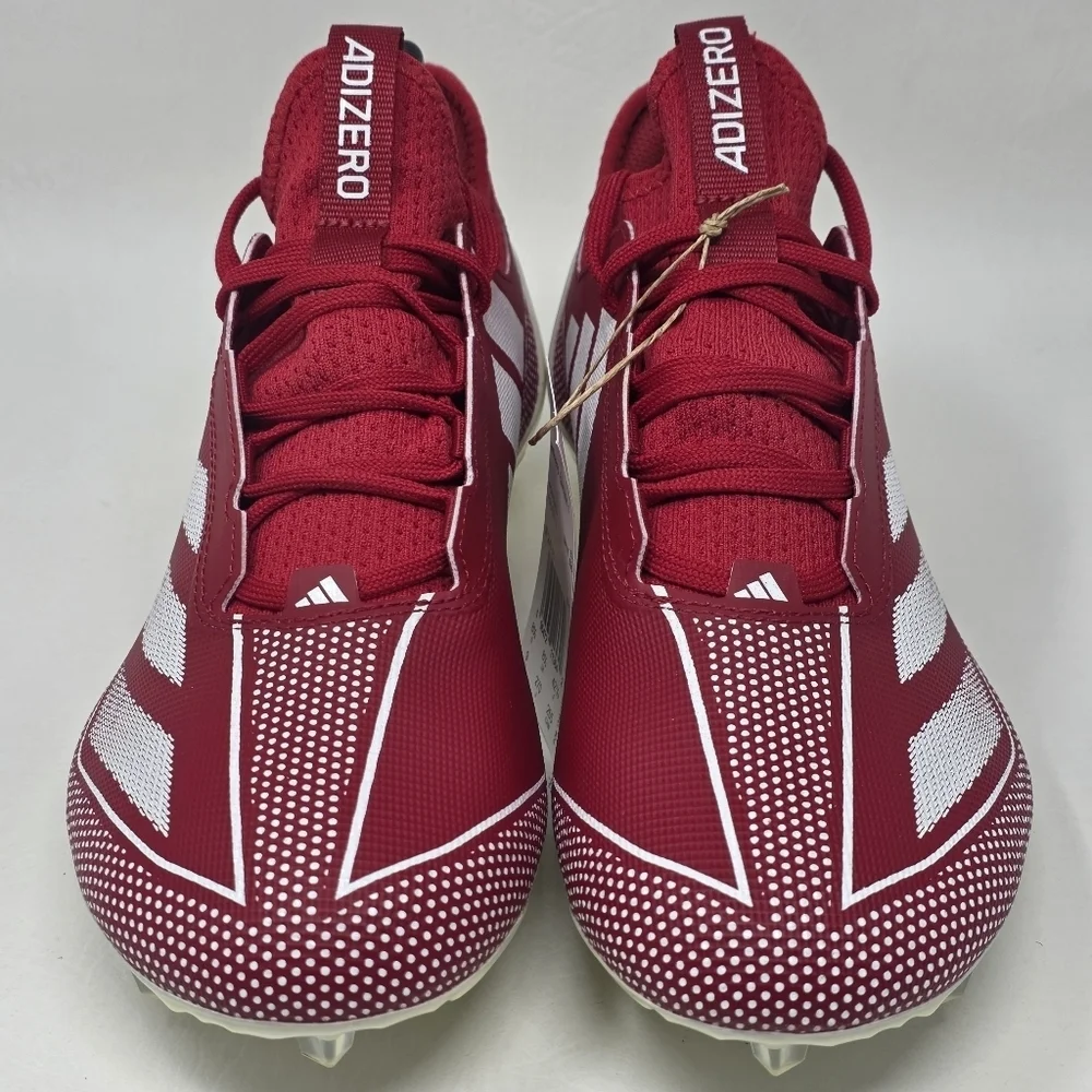 Adidas Men's Adizero Electric.1 Football Cleats Size 9 Team Power Red IF2428 New